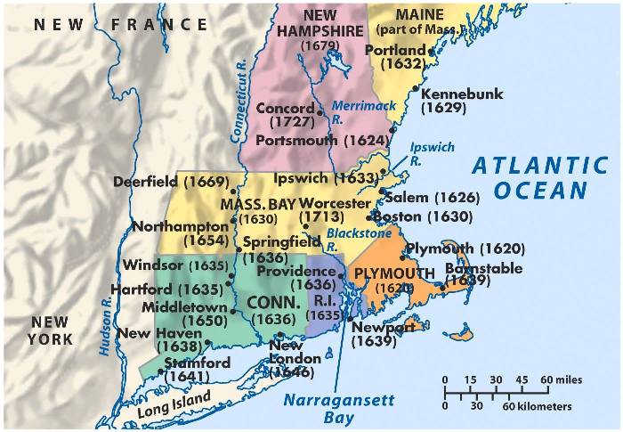 Hall Families of New England