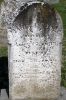 Headstone of Maria Elizabeth Cooke (1835-1886)